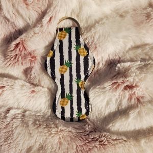 Chapstick holder keychain